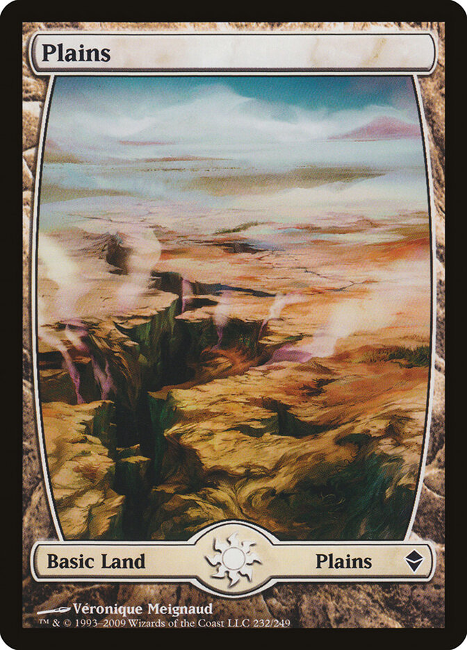 Plains card front