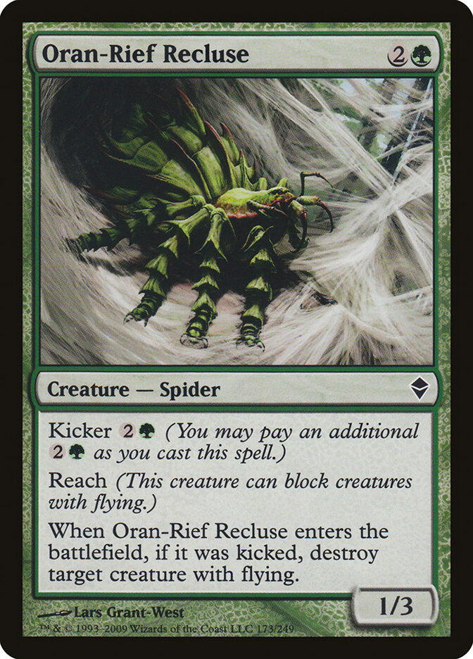 Oran-Rief Recluse card front