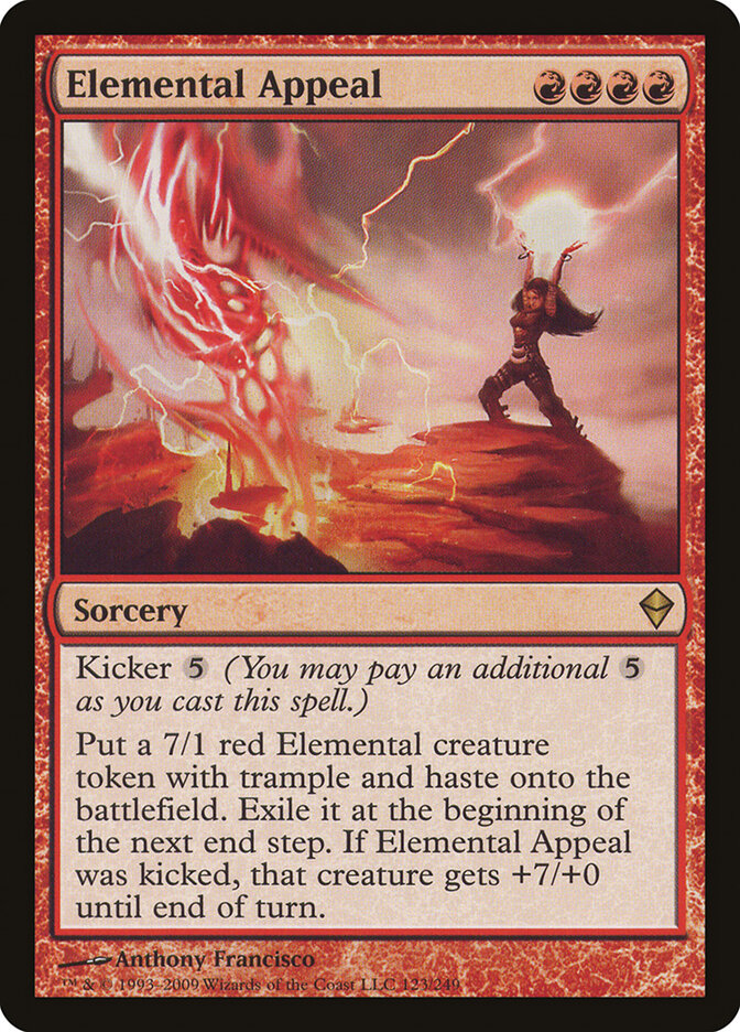 Elemental Appeal card front