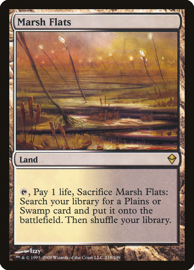 Marsh Flats card front