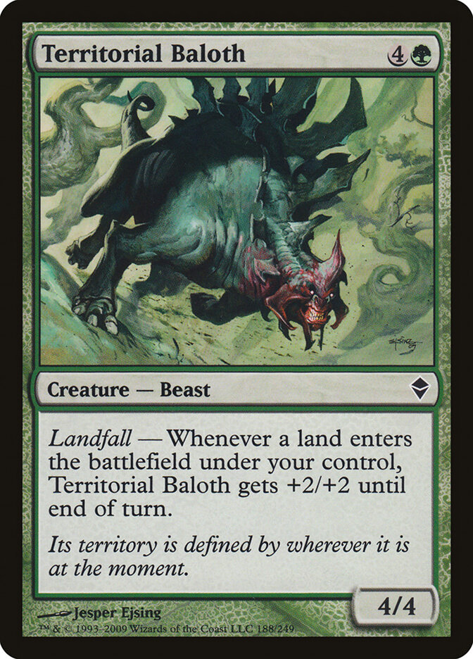 Territorial Baloth card front