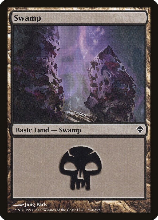 Swamp card front