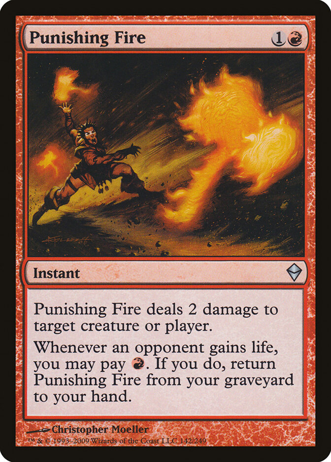 Punishing Fire card front