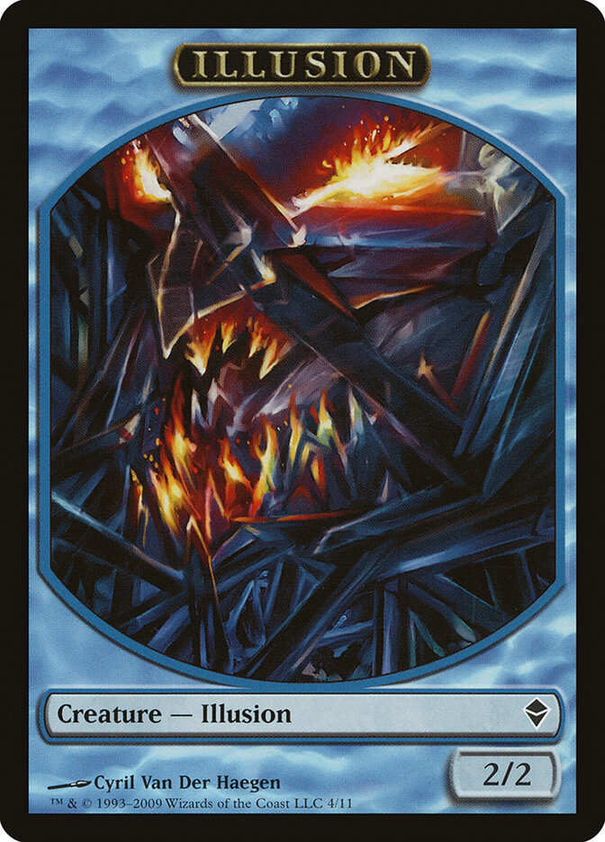 Illusion card front