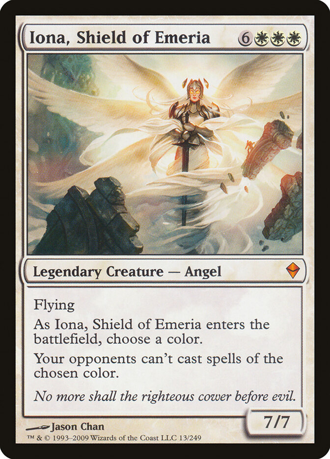 Iona, Shield of Emeria card front