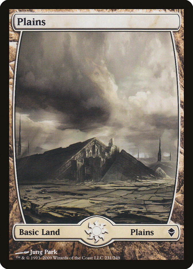 Plains card front