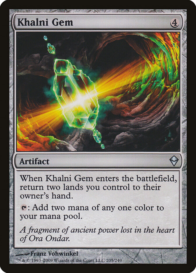 Khalni Gem card front