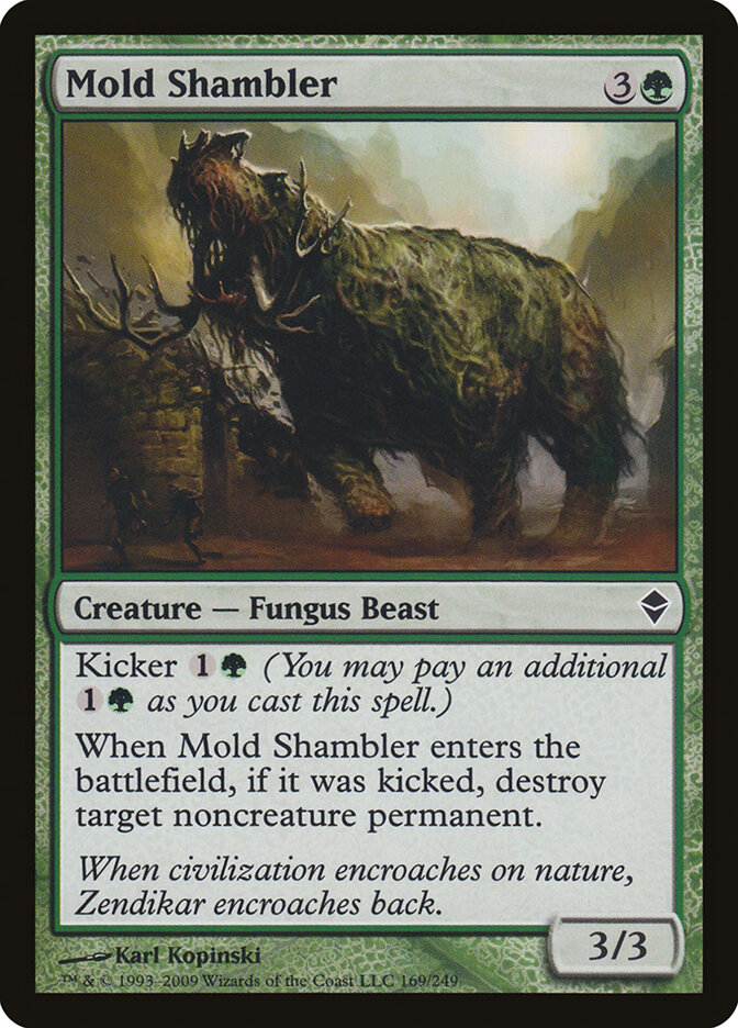 Mold Shambler card front