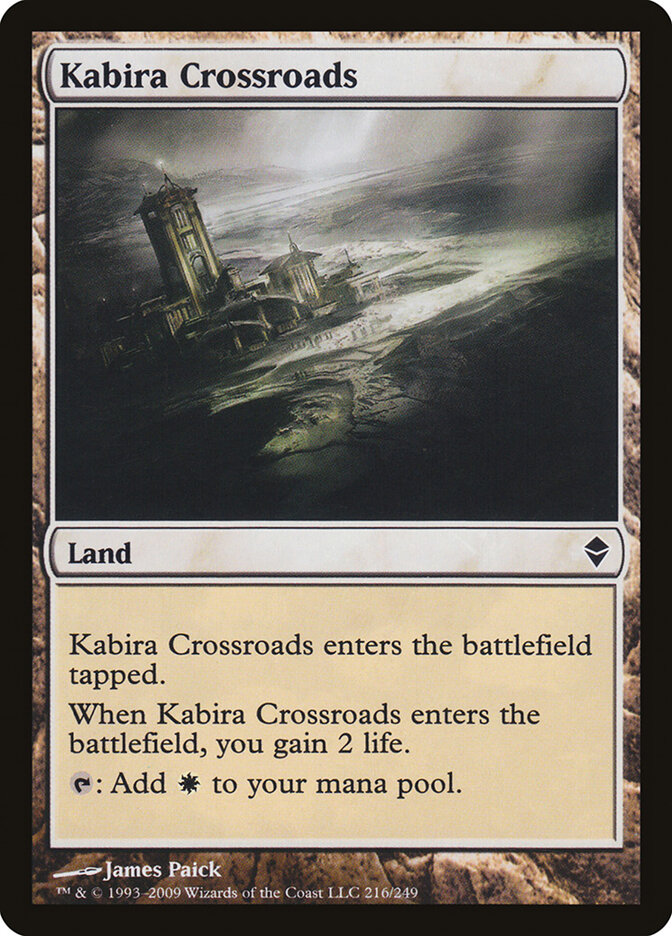 Kabira Crossroads card front
