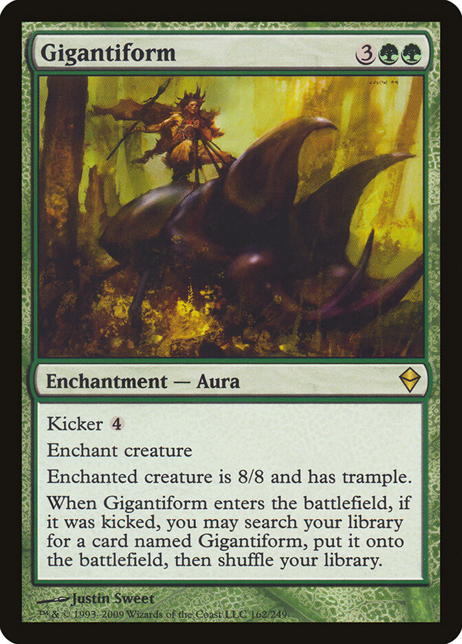 Gigantiform card front
