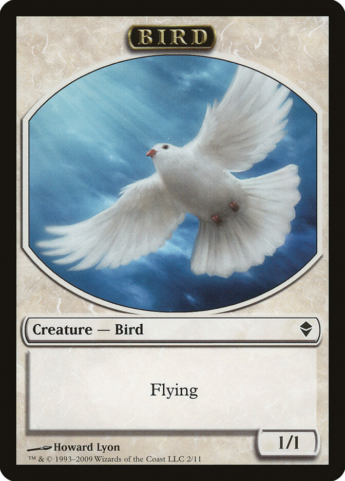 Bird card front