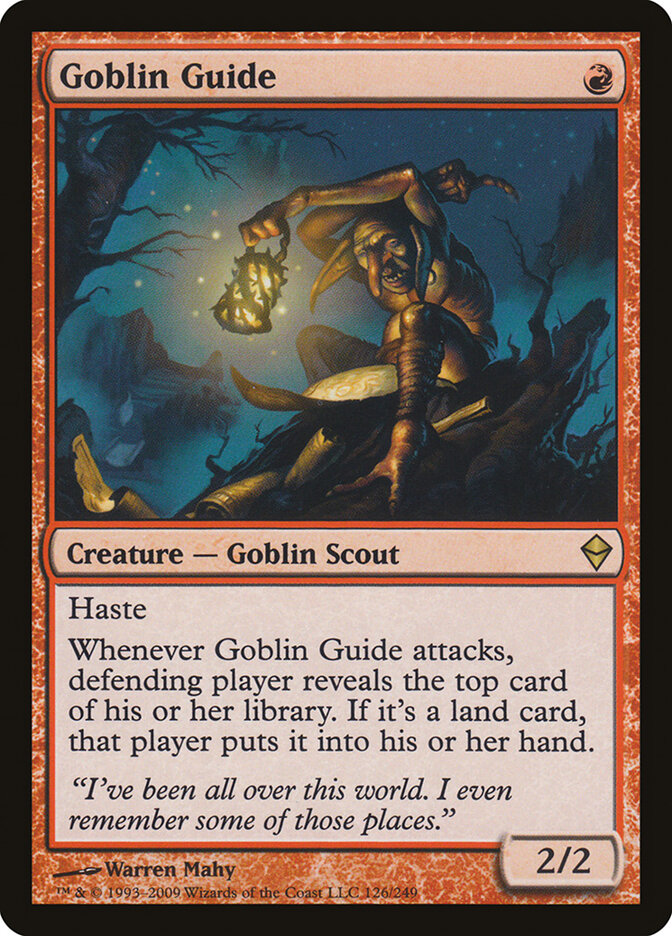 Goblin Guide card front