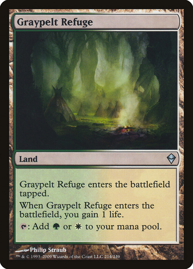 Graypelt Refuge card front