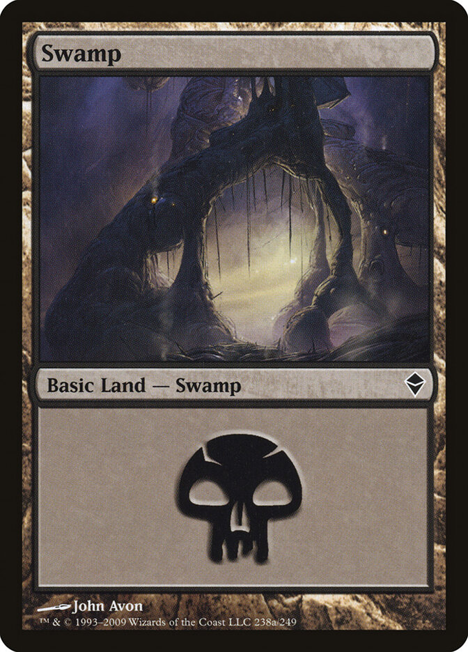 Swamp card front