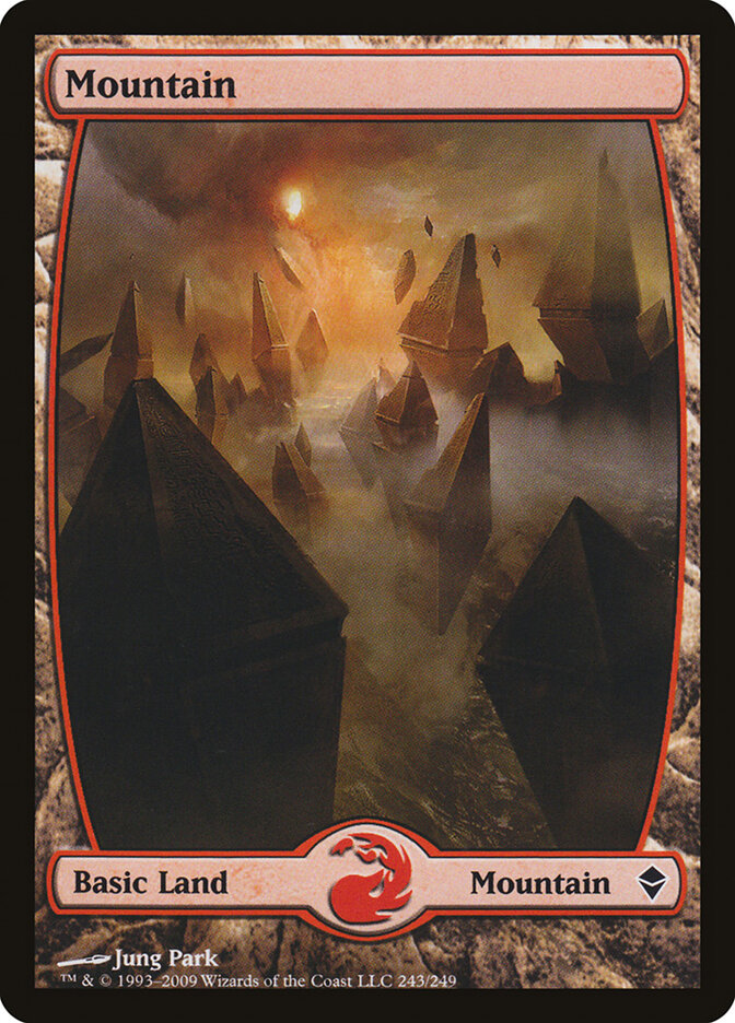 Mountain card front