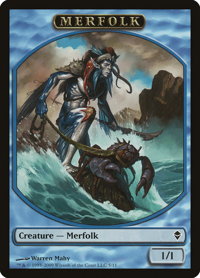 Merfolk card front