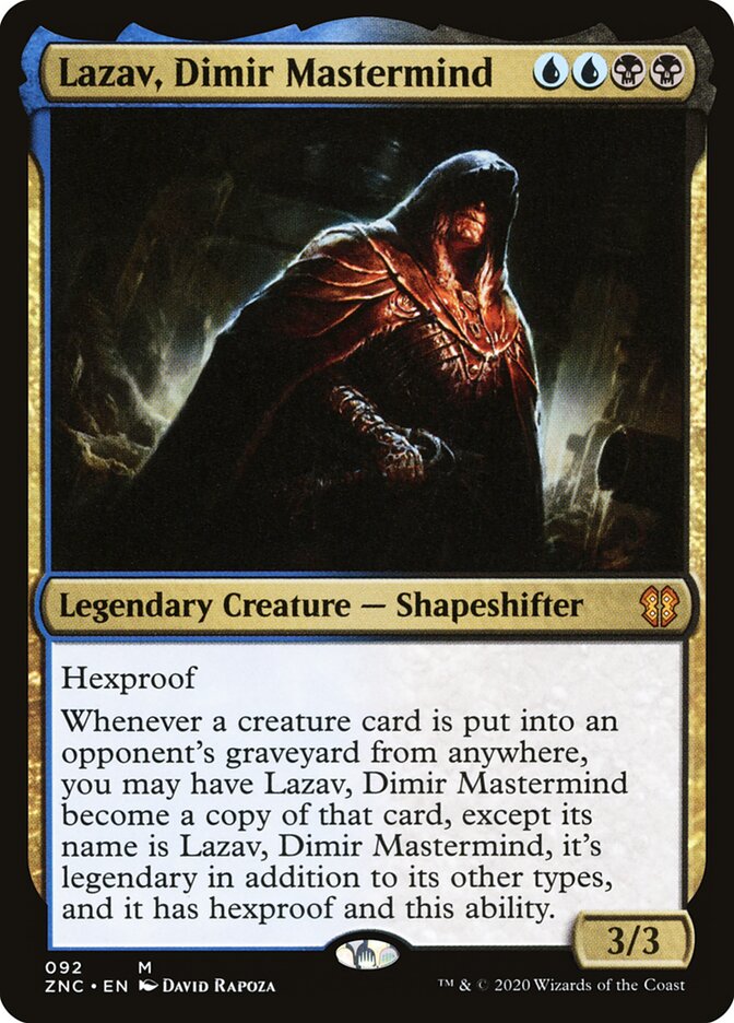 Lazav, Dimir Mastermind card front