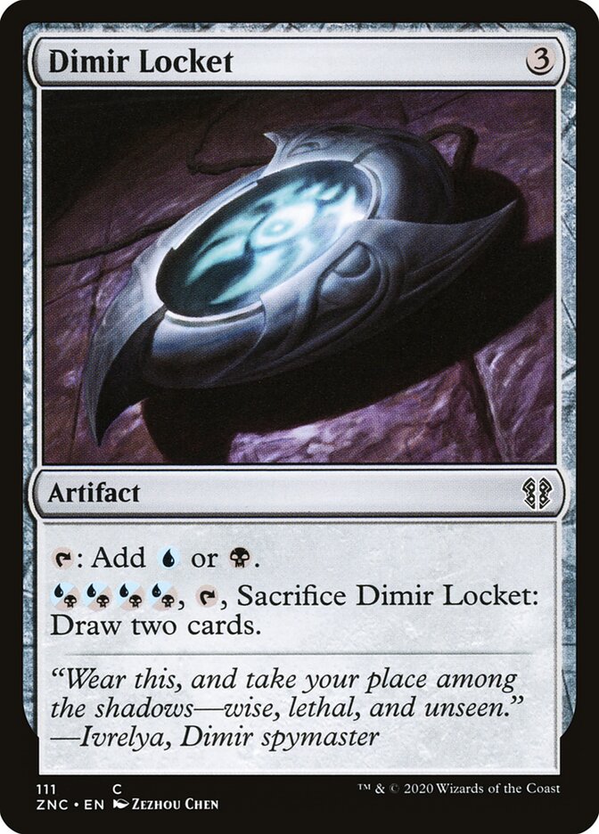 Dimir Locket card front