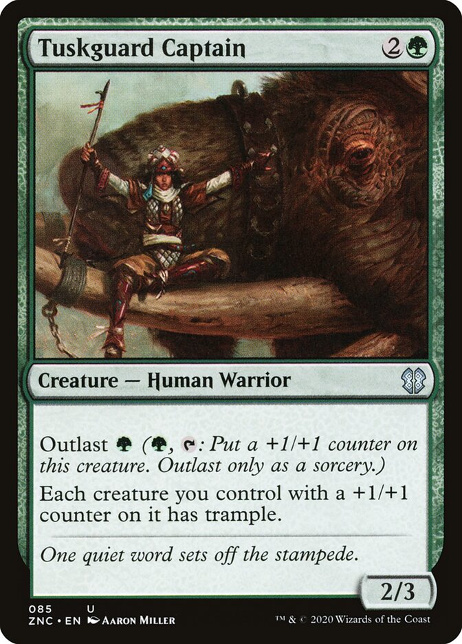 Tuskguard Captain card front