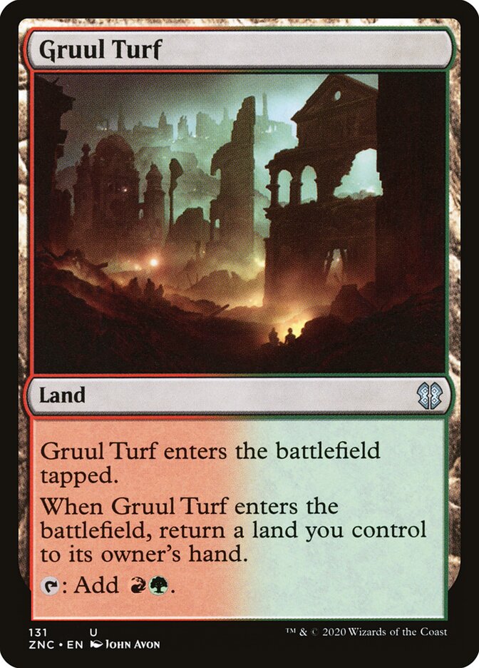 Gruul Turf card front