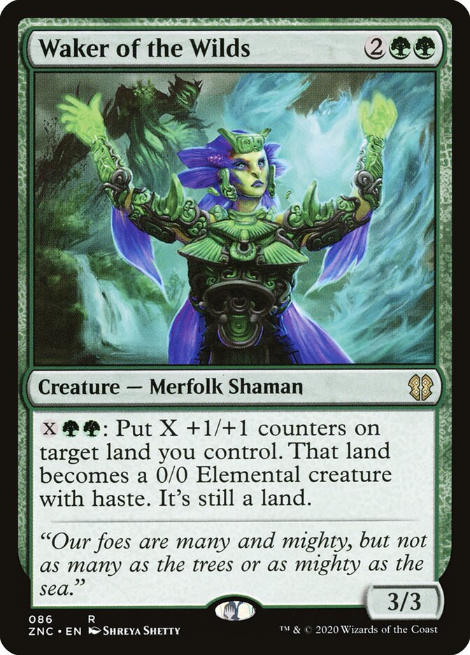 Waker of the Wilds card front