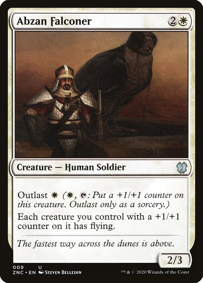 Abzan Falconer card front