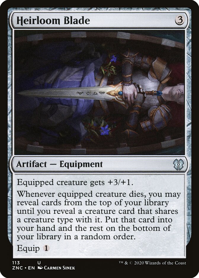 Heirloom Blade card front