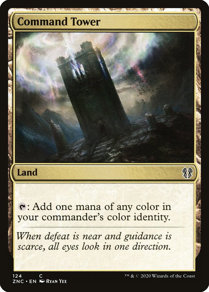 Command Tower card front