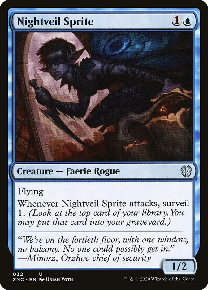 Nightveil Sprite card front