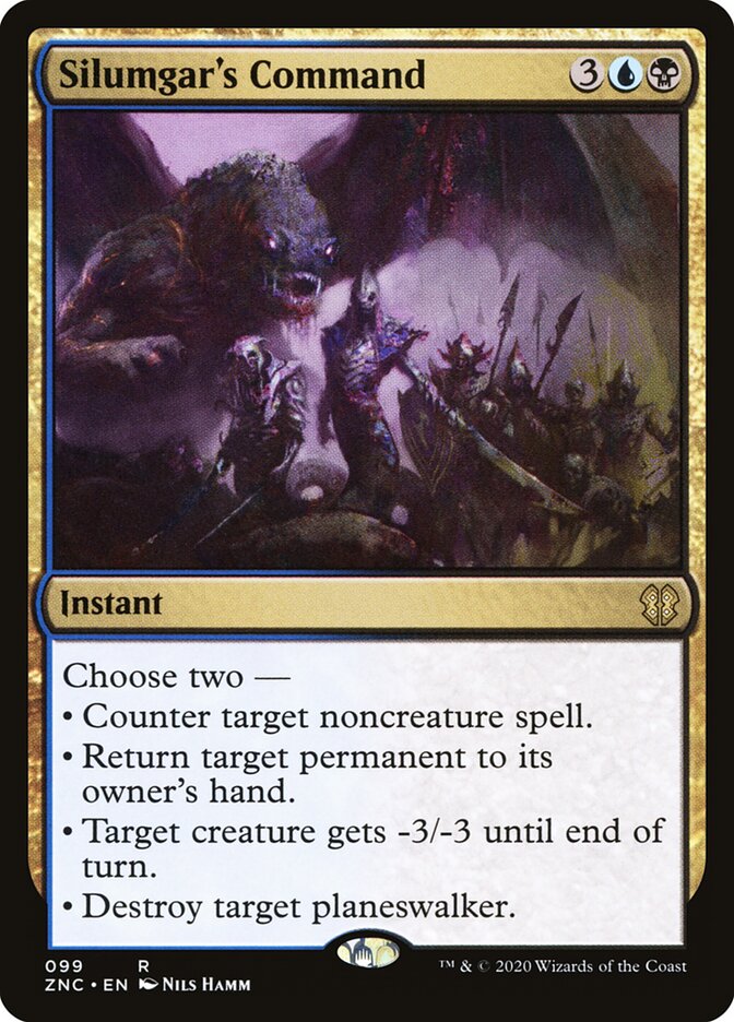 Silumgar's Command card front