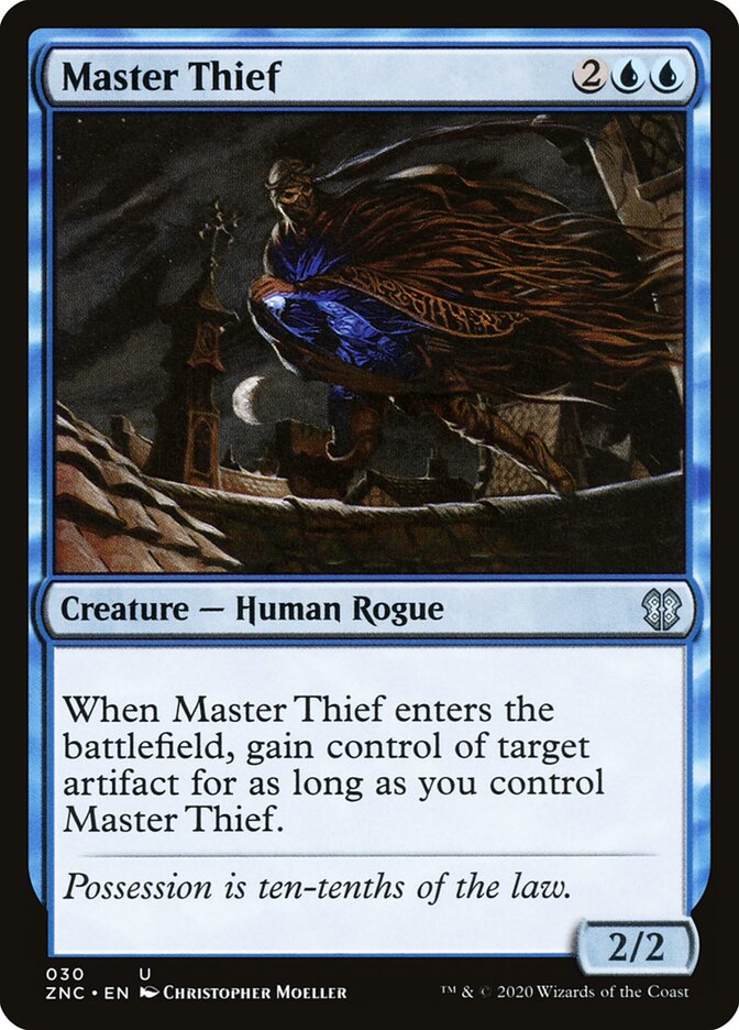 Master Thief card front