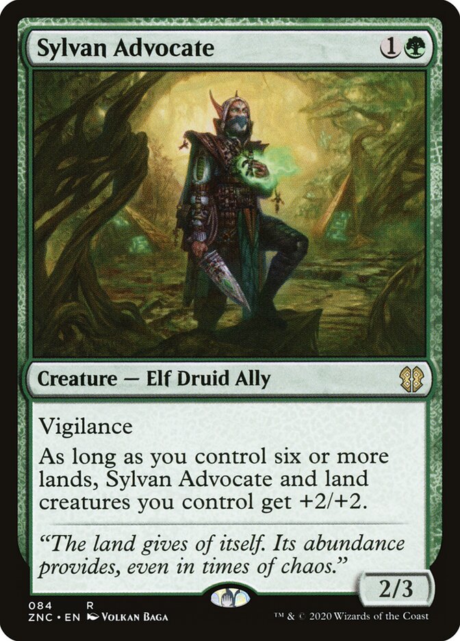 Sylvan Advocate card front