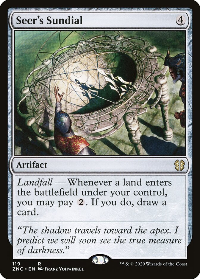 Seer's Sundial card front