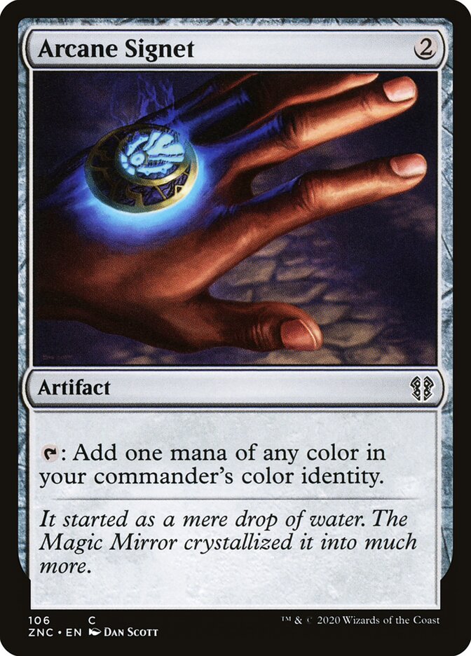 Arcane Signet card front