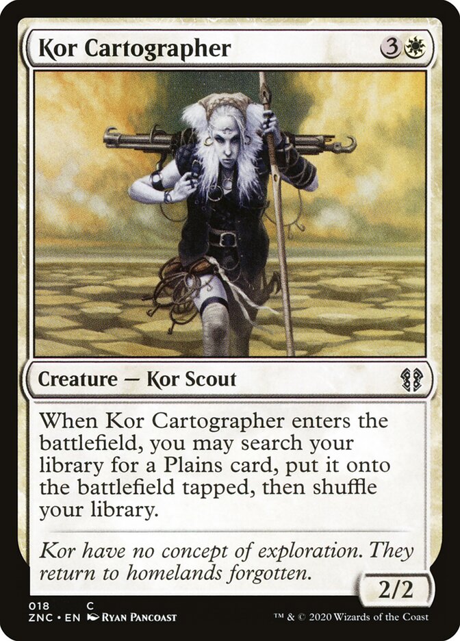 Kor Cartographer card front