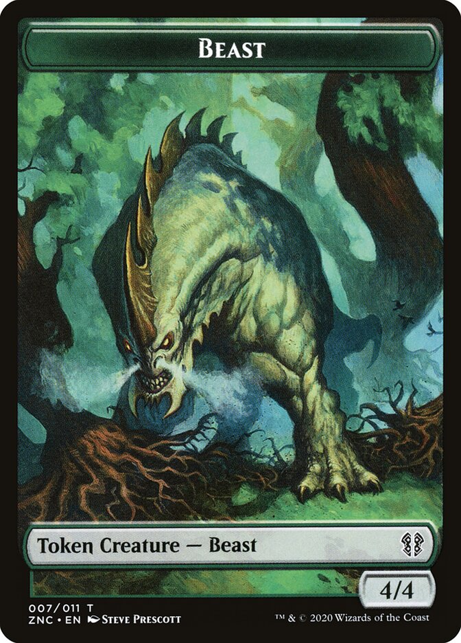 Beast card front