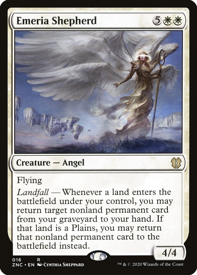 Emeria Shepherd card front