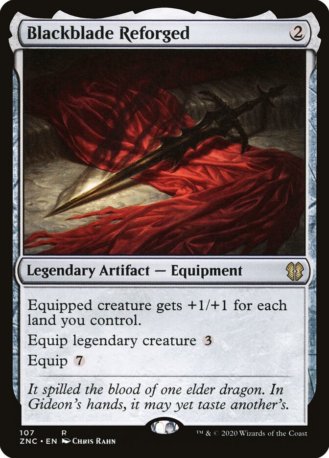 Blackblade Reforged card front