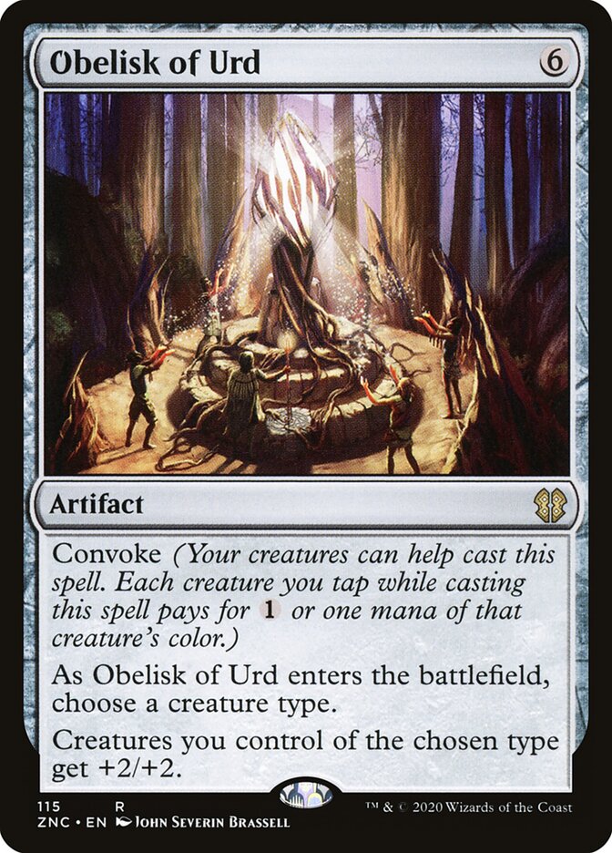 Obelisk of Urd card front