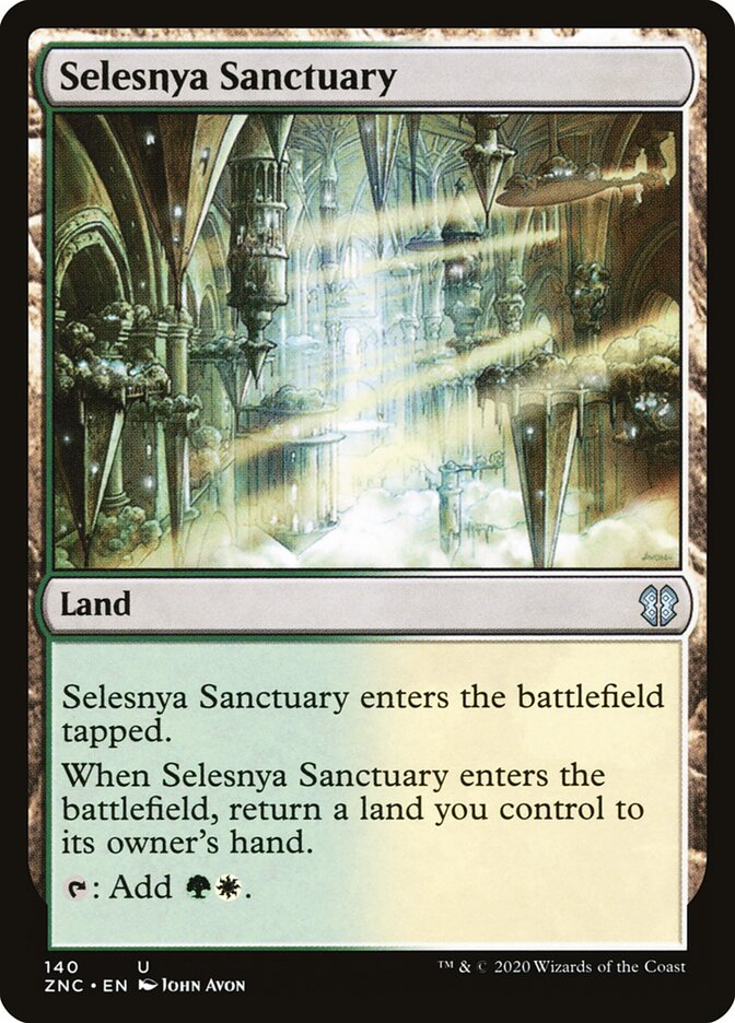 Selesnya Sanctuary card front
