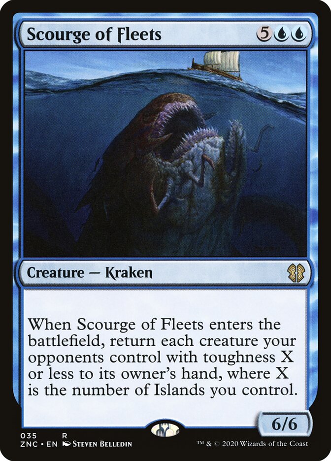 Scourge of Fleets card front
