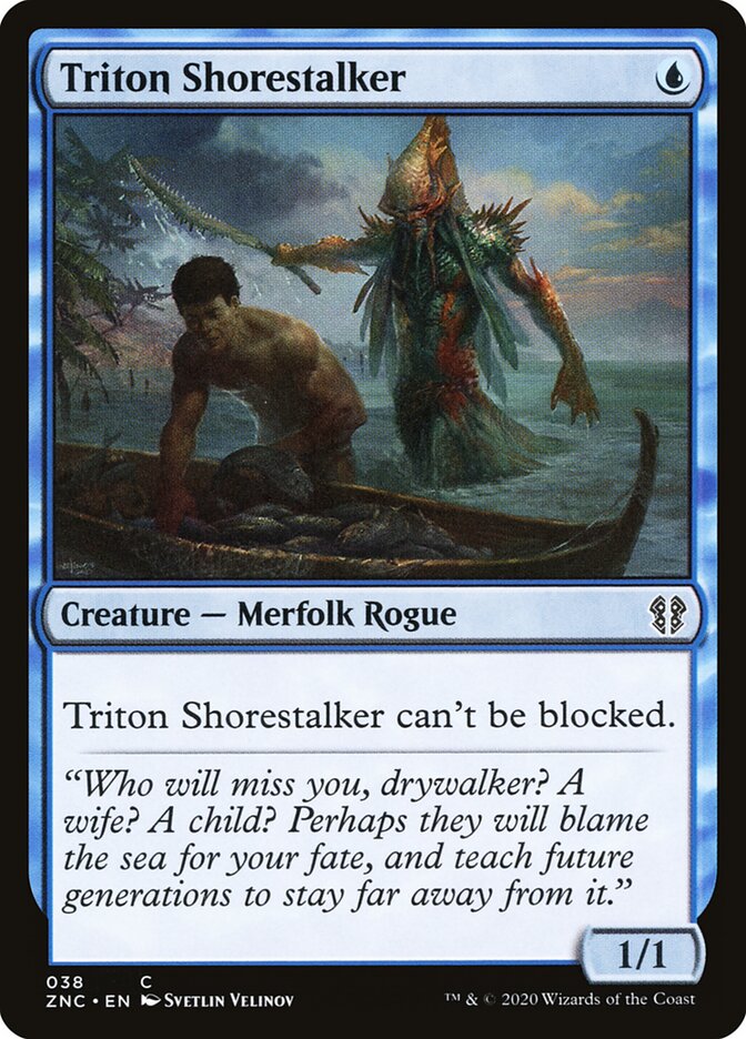 Triton Shorestalker card front
