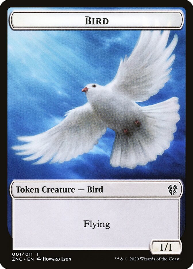 Bird card front