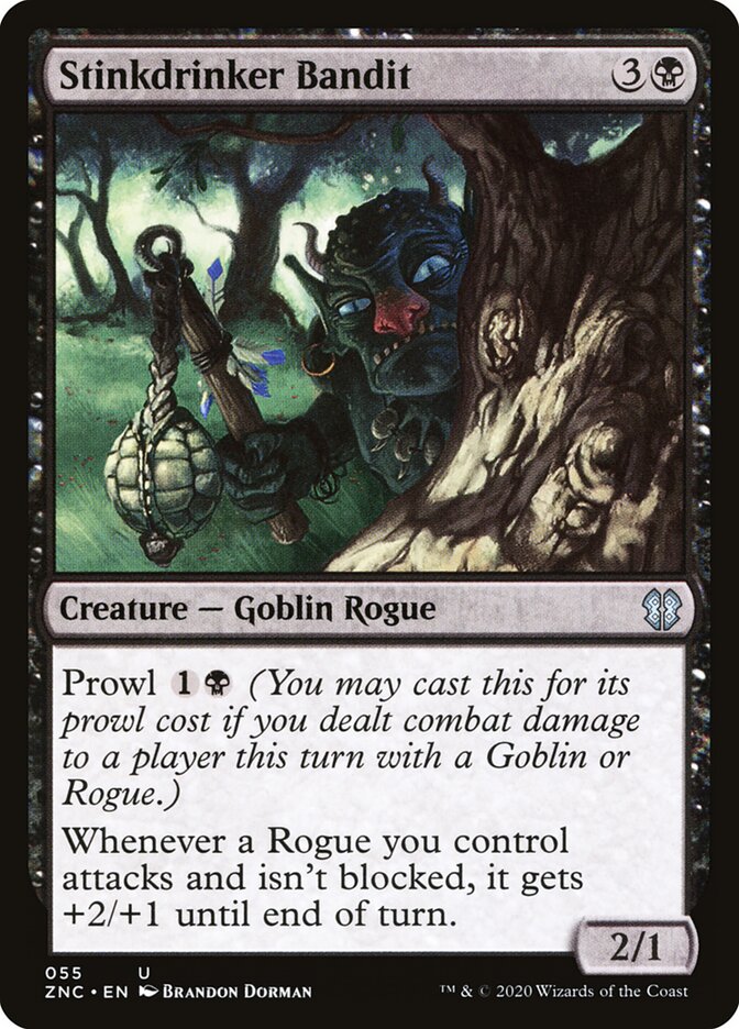Stinkdrinker Bandit card front