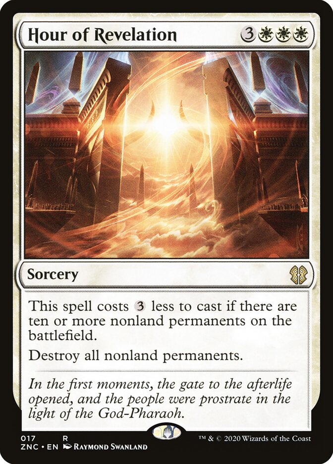 Hour of Revelation card front