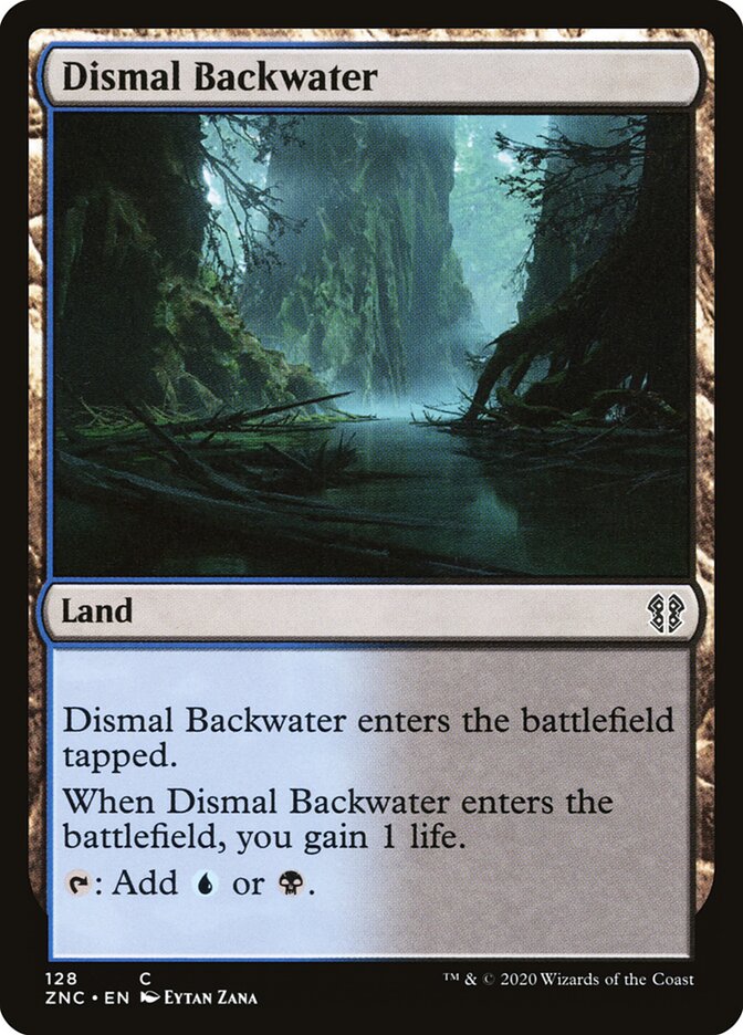 Dismal Backwater card front