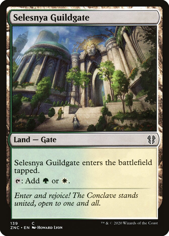 Selesnya Guildgate card front