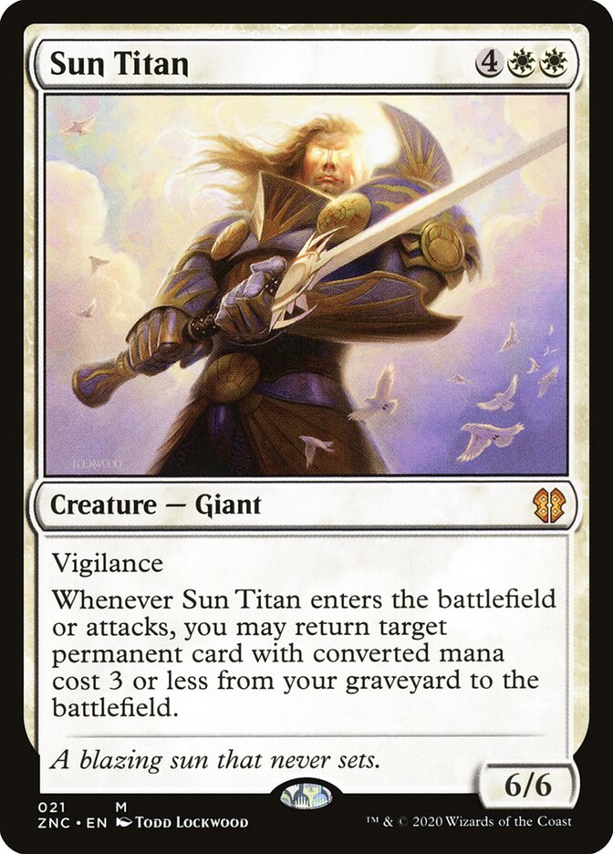 Sun Titan card front