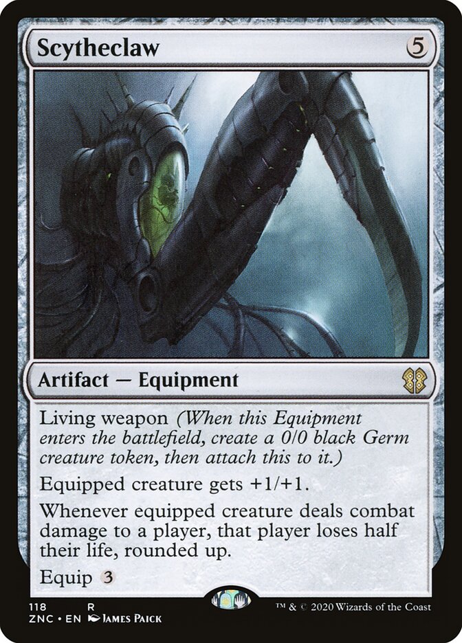 Scytheclaw card front
