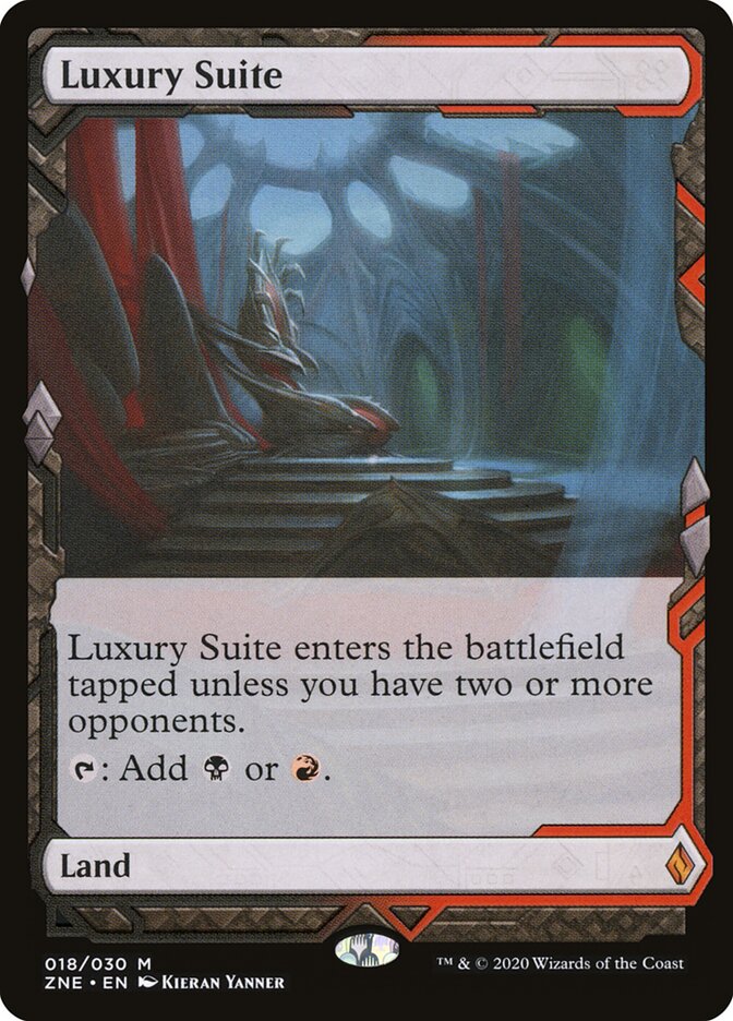 Luxury Suite card front